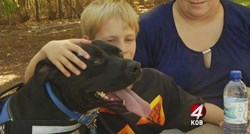 VIDEO Dječaku žele oduzeti terapijskog psa jer nekome izgleda preopasno!