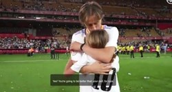 VIDEO Emotivni prizor nakon finala kupa. Modrić poručio kćeri: Bit ćeš bolja od tate