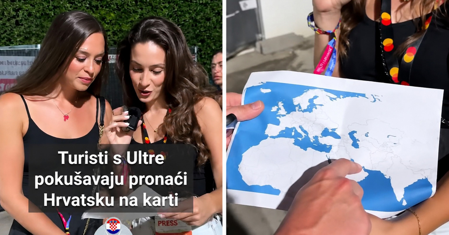 Znaju li gdje je Hrvatska? Posjetitelji Ultre dobili su zadatak i nasmijali nas