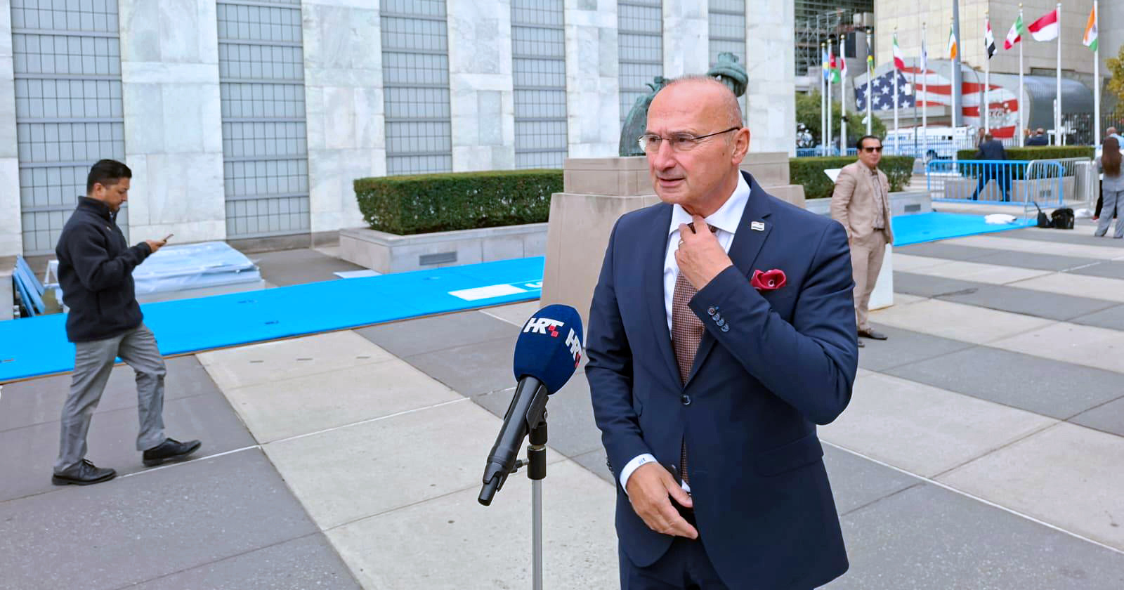 Grlić Radman zadovoljan sudjelovanjem Hrvatske na zasjedanju UN-a