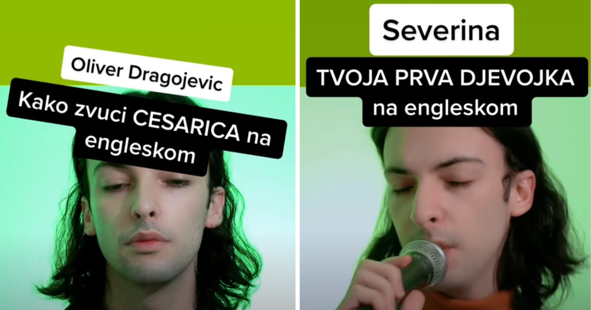 Cesarica, Tvoja prva djevojka... Kako popularne domaće pjesme zvuče na engleskom?