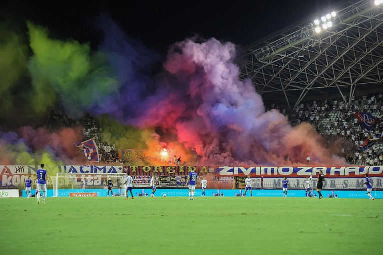 Hajduk gledalo 15 tisuća ljudi. Garciju pitali o padu posjete na Poljudu