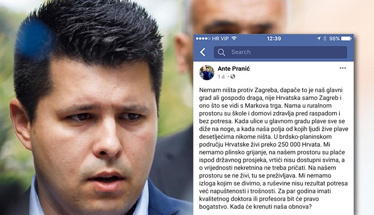 Ante Pranić: Kad Zagreb poplavi, svi su na nogama, kad naša polja, onda nikome ništa