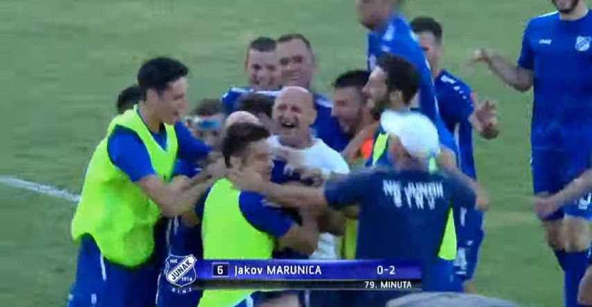 MARSONIA - JUNAK SINJ 0:2 Brođani poraženi u prvoj utakmici doigravanja za 2. HNL