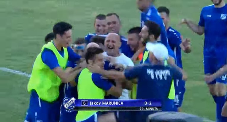 MARSONIA - JUNAK SINJ 0:2 Brođani poraženi u prvoj utakmici doigravanja za 2. HNL