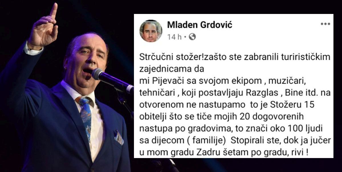Grdović se obratio Stožeru, krivo napisao skoro svaku riječ, čak i svoje prezime