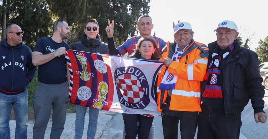 Ante Baraba zbog Perišića pješačio 150 kilometara i stigao u Split na utakmicu