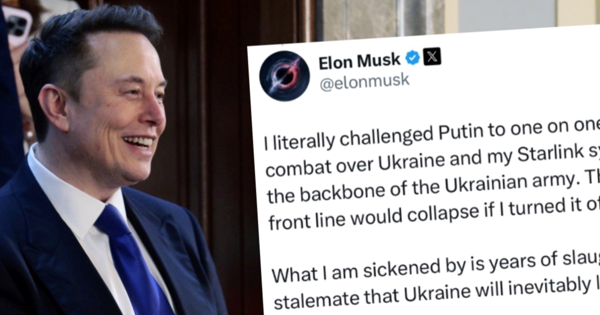 Musk: Da isključim Starlink, cijela ukrajinska prva linija bi se srušila