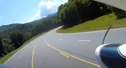 VIDEO Ovako iz pilotske kabine izgleda prinudno slijetanje na autocestu