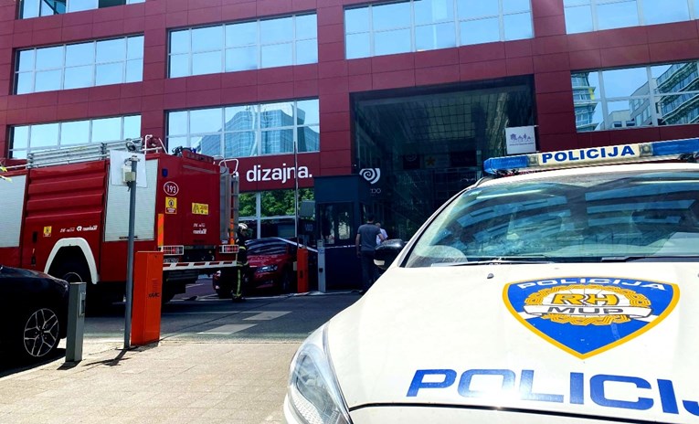 VIDEO Izbio požar u državnoj agenciji u Zagrebu. Izgorjeli su serveri?