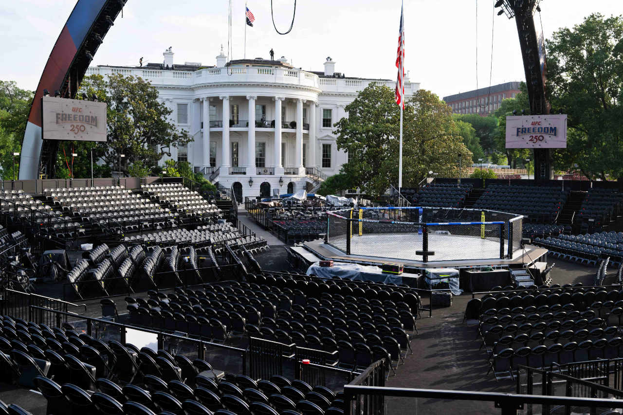 Trump slavi 80. rođendan UFC borbom pred Bijelom kućom