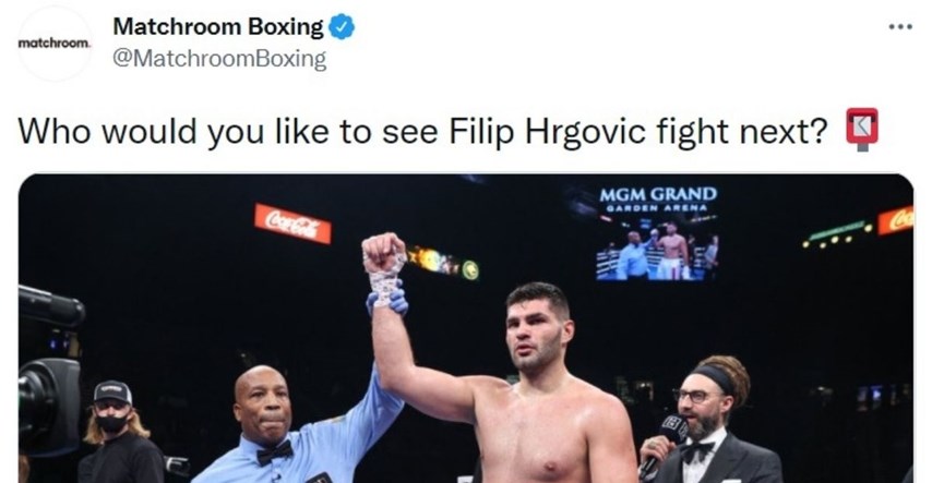 Matchroom Boxing pitao fanove koga žele Hrgoviću za protivnika. Puno ih traži Babića