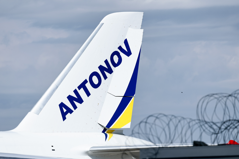 Oštećeni ukrajinski avion u zračnoj luci u Leipzigu