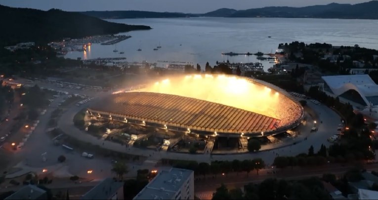 VIDEO Ovako je veliko Hajdukovo slavlje izgledalo iz zraka