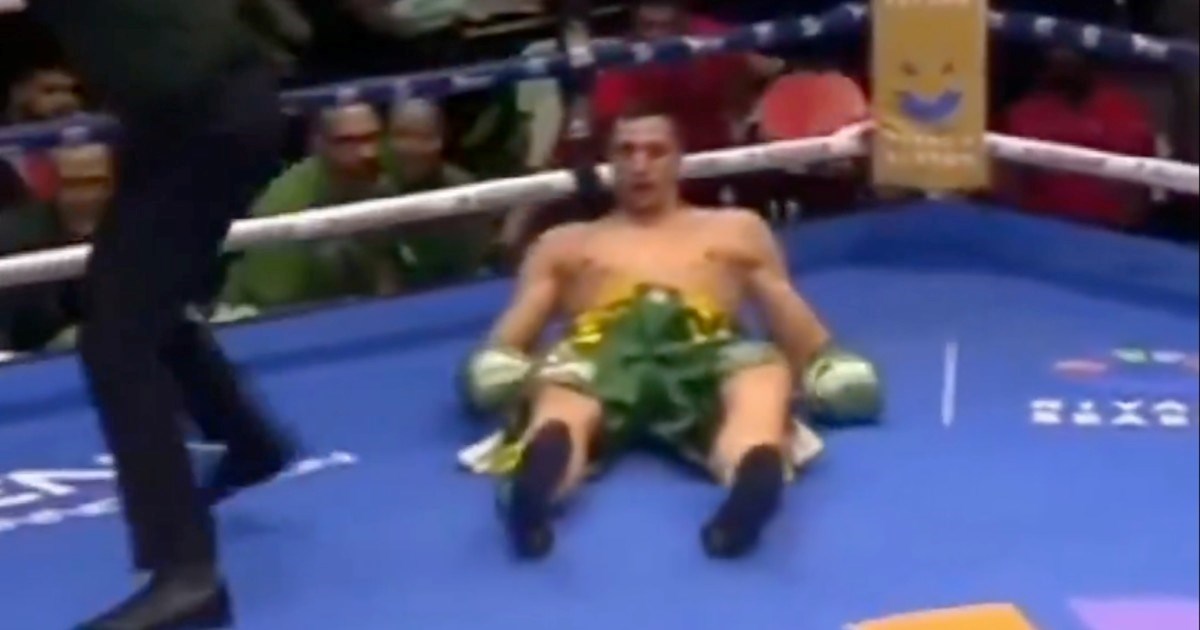 Pogledajte kako je hrvatski boksač teško nokautiran na spektaklu u Rijadu