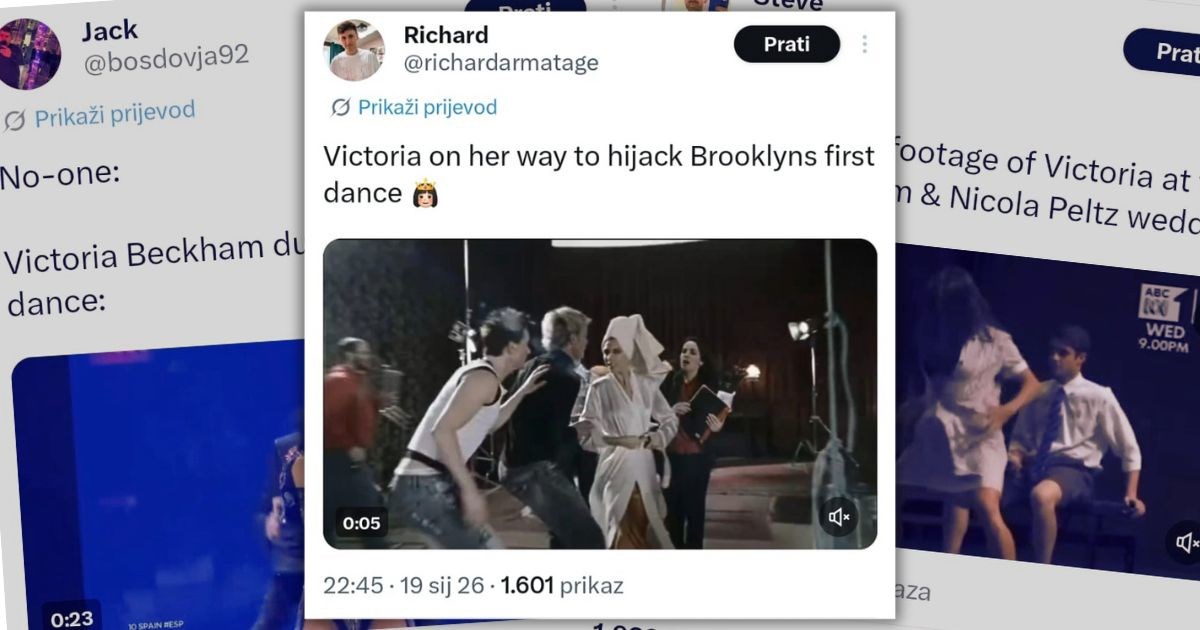 Zašto svi dijele memeove o Victoriji Beckham i plesu?