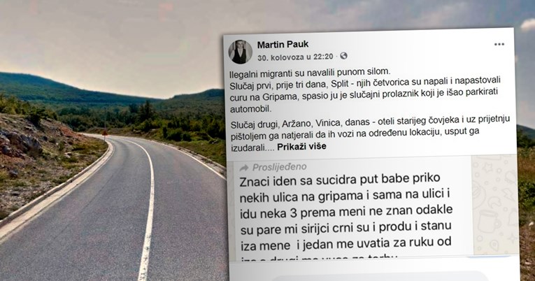 Splićanin tvrdi da su migranti oteli djeda njegova prijatelja, policija sve istražuje