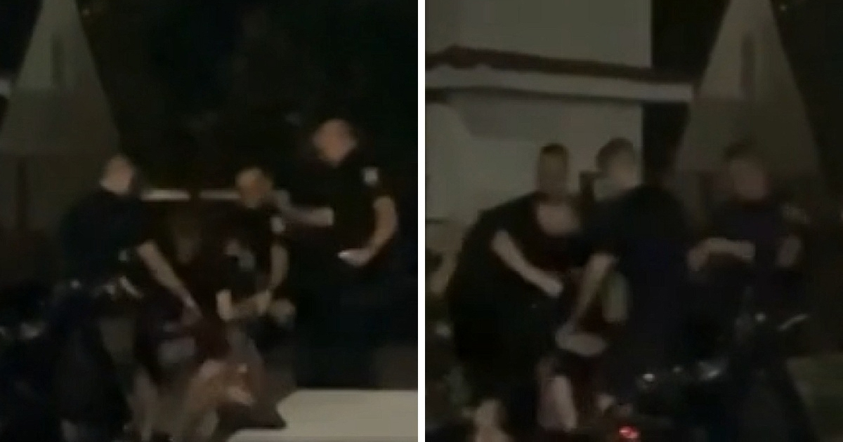 Mladić u Splitu slomio zub policajcu, policajci ga iscipelarili. Postoji snimka