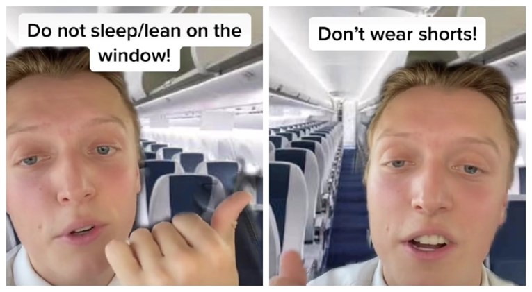 Stjuard objasnio zašto u avionu ne biste trebali nositi kratke hlače