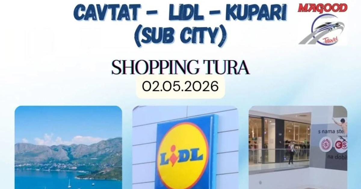 Agencija iz Crne Gore organizira turu do Lidla u Hrvatskoj zbog nižih cijena