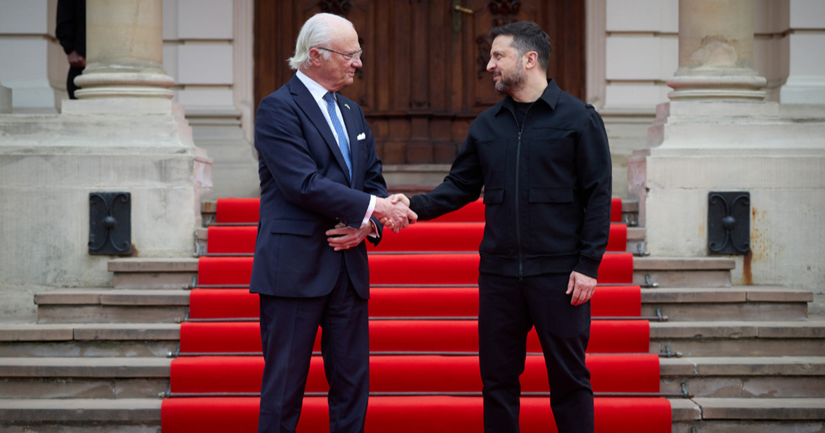 VIDEO Zelenski se sastao sa švedskim kraljem