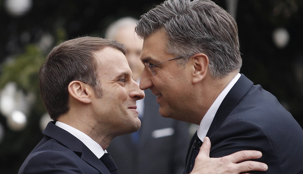 Plenković u Parizu upravo razgovara s Macronom