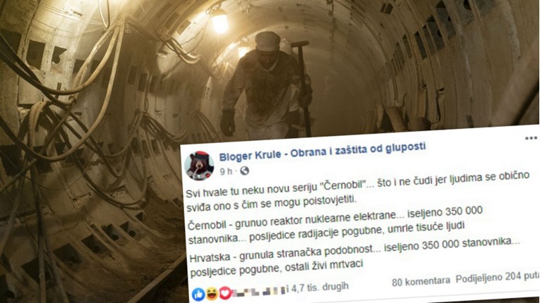 Bloger Krule: Černobil - grunuo reaktor. Hrvatska - grunula stranačka podobnost