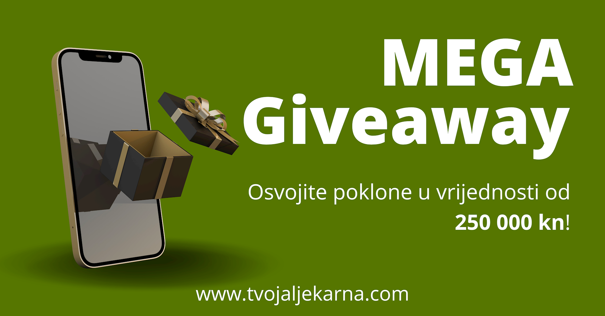 Otvara se nova ljekarna - Giveaway i super popusti