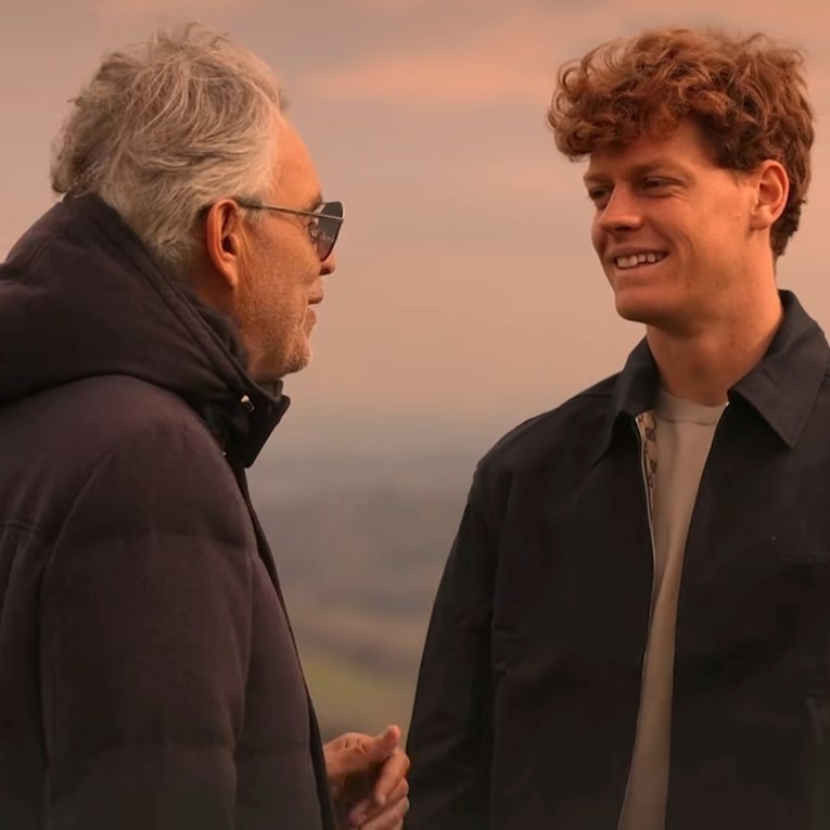 VIDEO Prvi tenisač svijeta snimio duet s Andreom Bocellijem