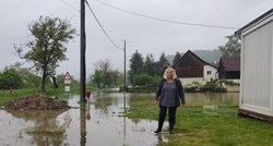 Ženi u Hrvatskoj Kostajnici potres oštetio kuću. Sad bi joj mogao poplaviti kontejner