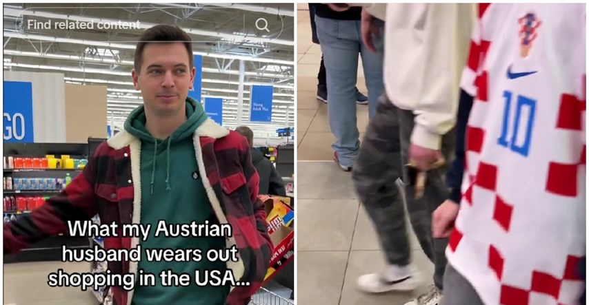Snimala muža Austrijanca u američkoj trgovini, jednim kadrom raspametila Hrvate