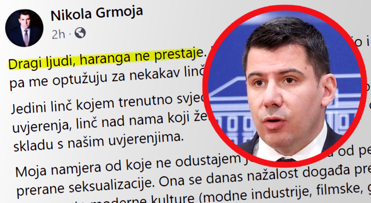 Grmoja: Dragi ljudi, haranga ne prestaje