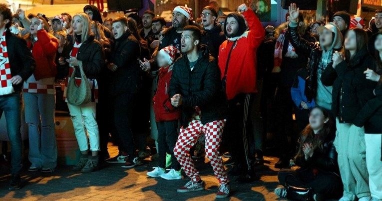 Navijač u centru Zagreba oduševio outfitom. Tenisice su hit, našli smo ih