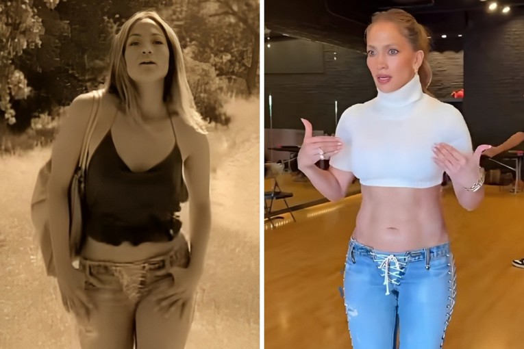Jennifer Lopez u trapericama koje je nosila prije 25 godina