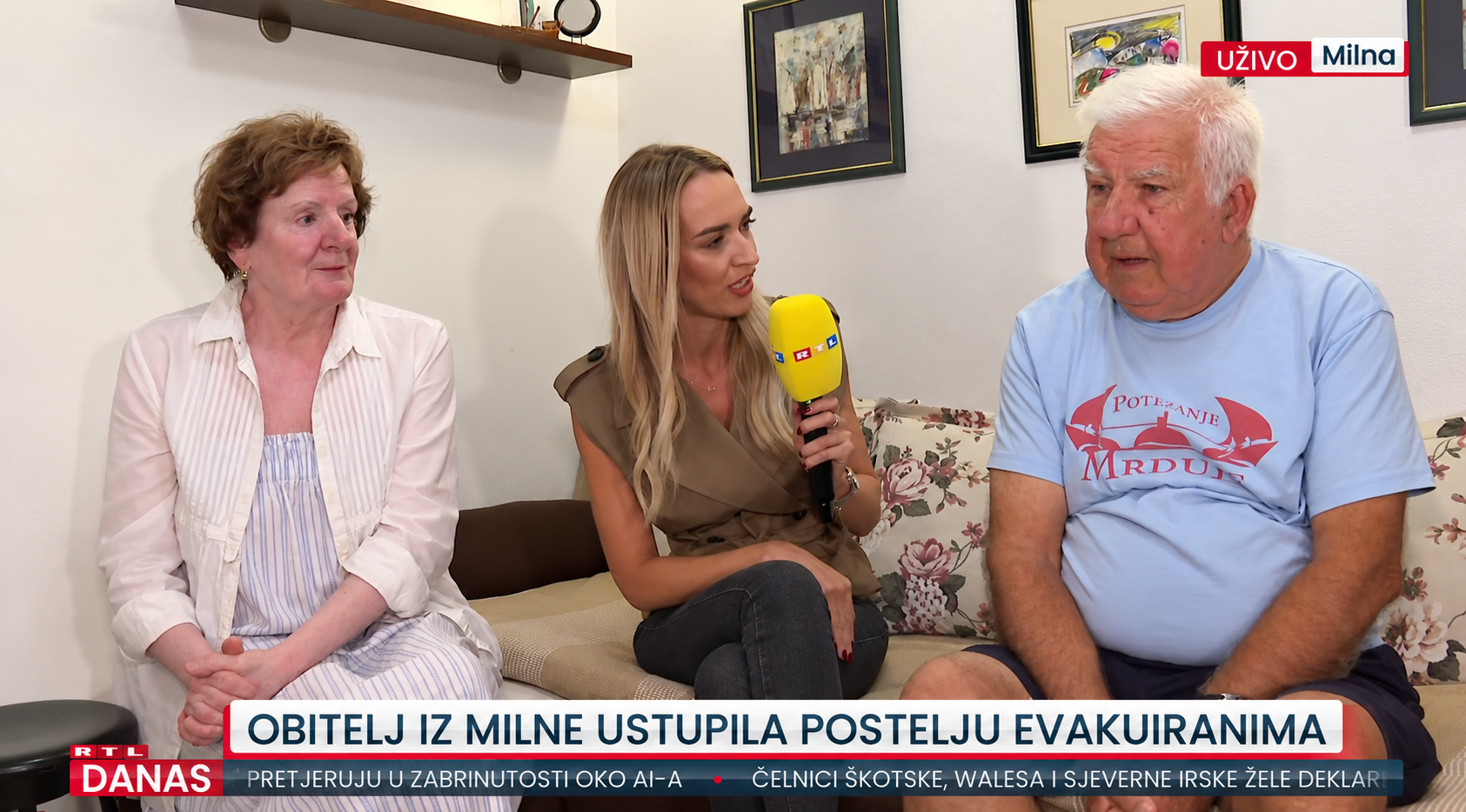Bračni par s Brača primio evakuirane poljske turiste u svoj dom
