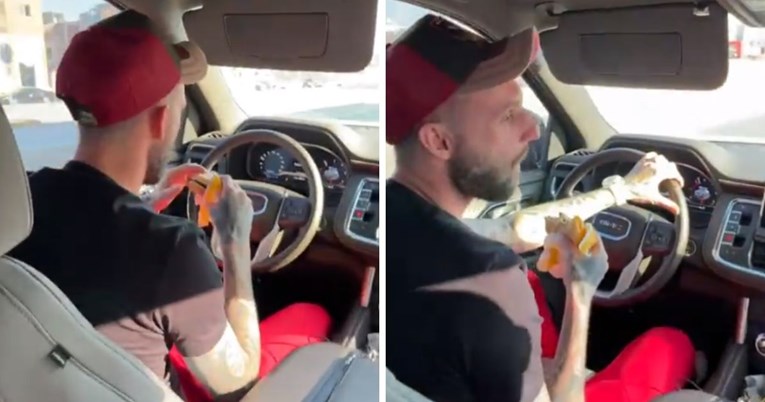 VIDEO Opušteni Brozović jede burgere i vozi se po Saudijskoj Arabiji