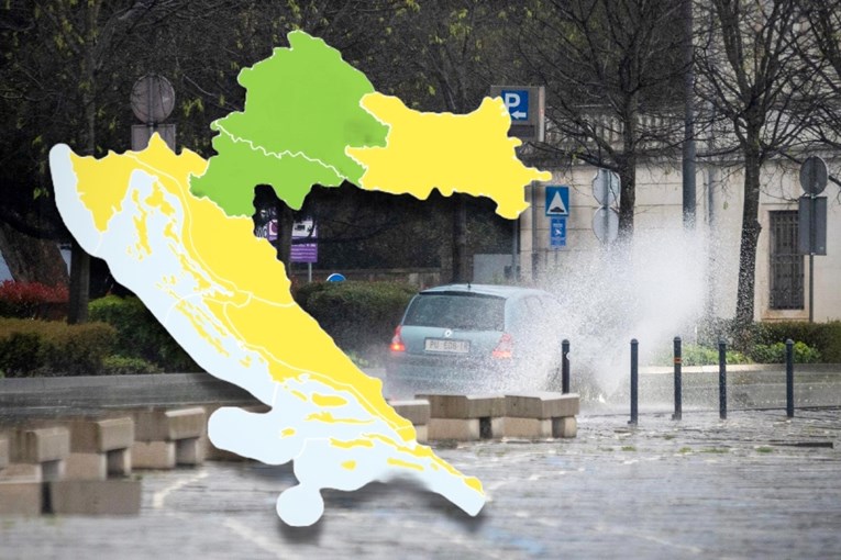 DHMZ izdao alarm za novo nevrijeme. Zna se i kad će opet biti sunčano