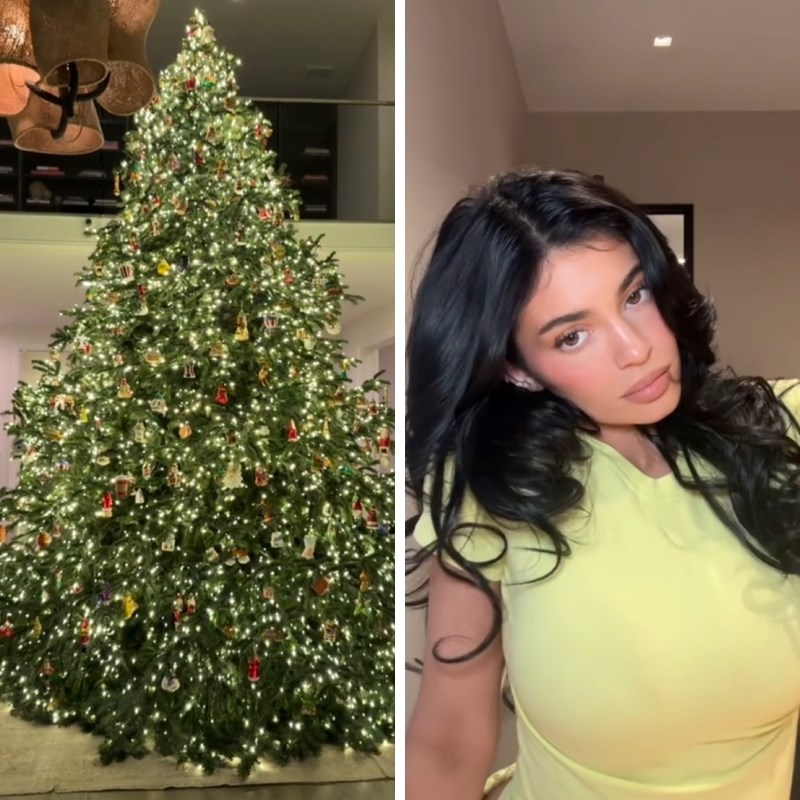 "Veličine je moje kuće, ali prekrasno je": Kylie Jenner pokazala svoje božićno drvce