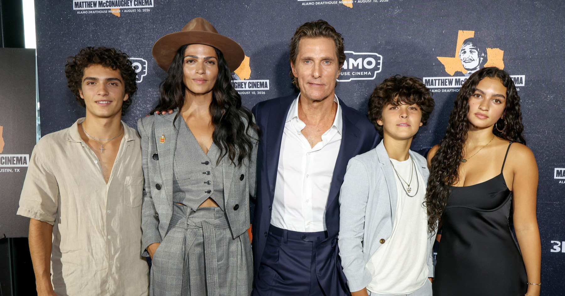 Matthew McConaughey u rijetkom zajedničkom izlasku sa suprugom i djecom