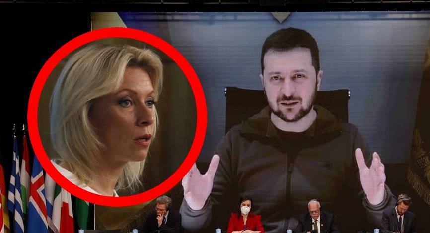 Zaharova: Bez pomoći Zapada režim Zelenskog ne bi trajao ni dana