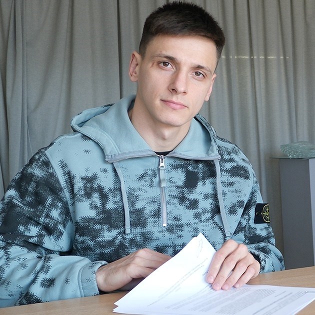 Nazarij Rusin je novi igrač Hajduka