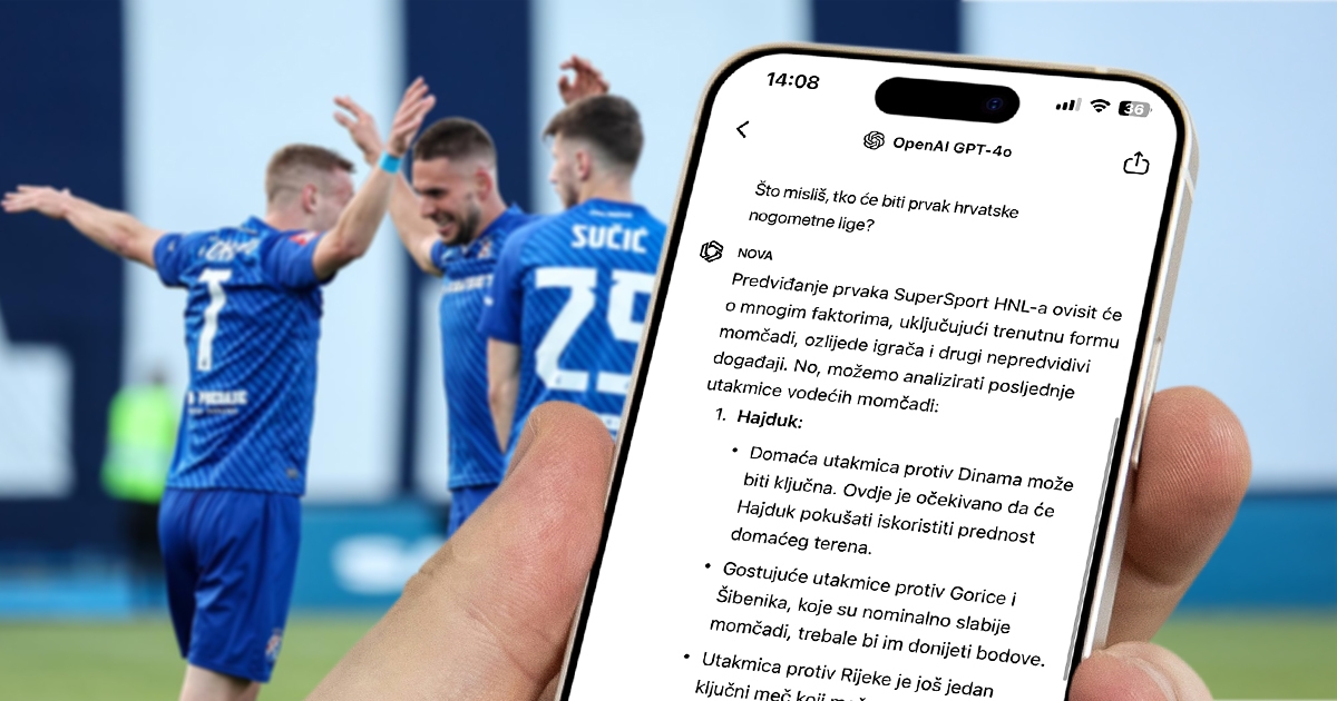 Pitali smo umjetnu inteligenciju tko će biti prvak SHNL-a. Evo što kaže