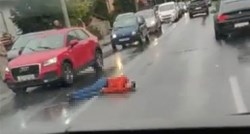 Čovjek ležao nasred ceste u Zagrebu, auti prolazili