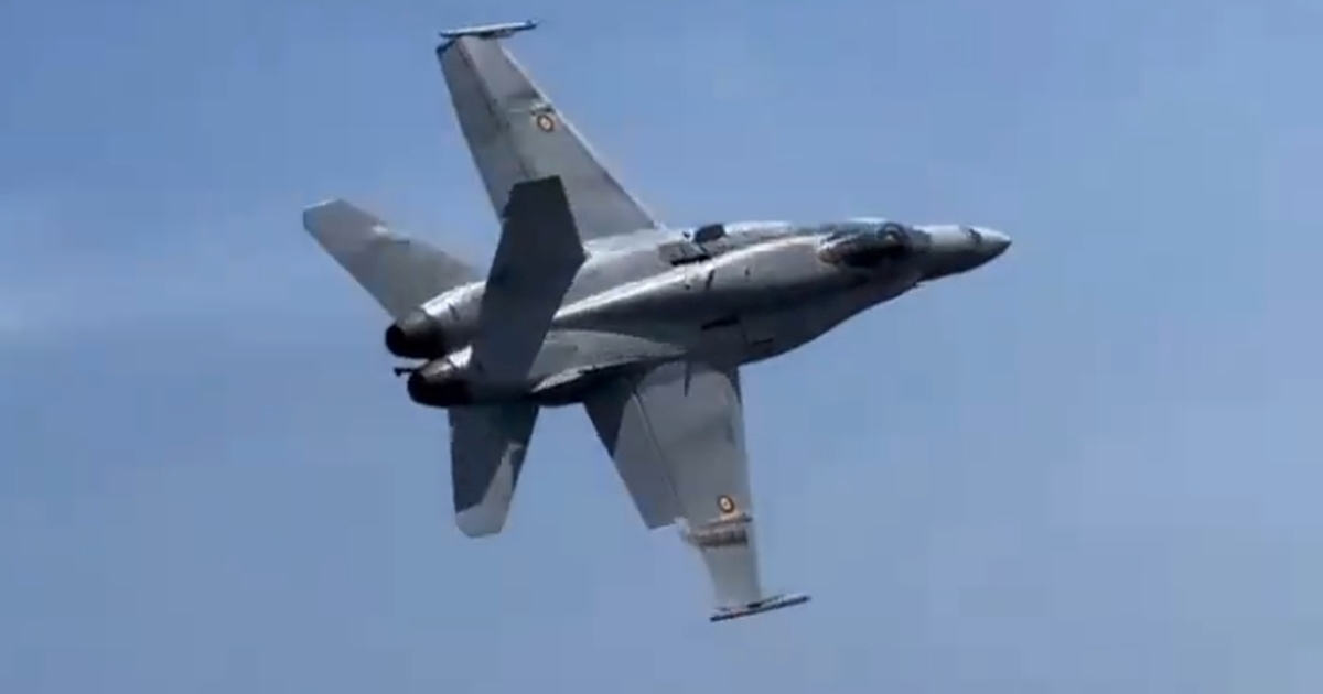 VIDEO Pilot F-18 za dlaku izbjegao katastrofu u Španjolskoj
