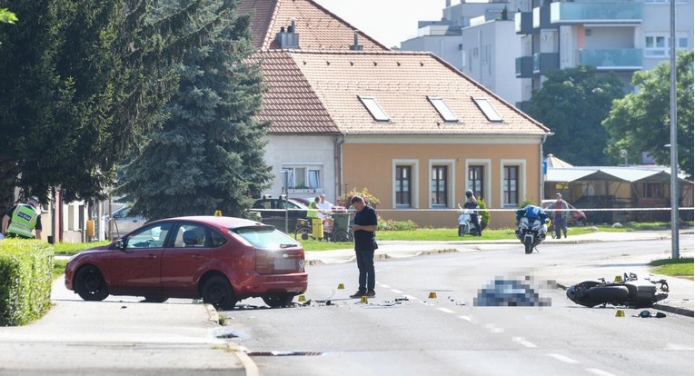 Teška prometna u Čakovcu, poginuo motociklist. Vozač auta mu oduzeo prednost?