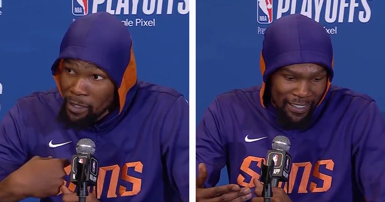 VIDEO Durant u nevjerici nakon pitanja novinara: "Jesam li iznenađen? Ne, pobogu..."