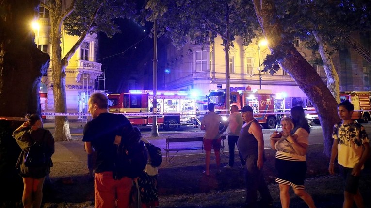 Nema ozlijeđenih u požaru u centru Zagreba, otkriven mogući uzrok