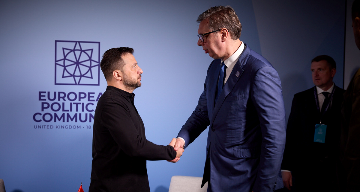 Zelenski: Razgovarao sam s Vučićem, hvala Srbiji