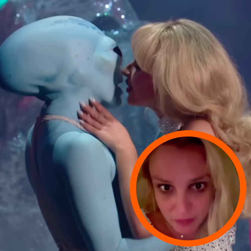Britney Spears šokirao poljubac Sabrine Carpenter s "izvanzemaljcem"