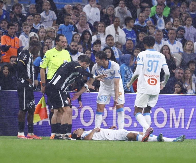 Igrač Marseiilea srušio se deset minuta nakon ulaska u igru